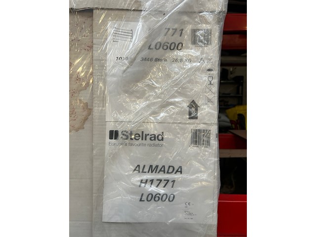 Design radiator h1771 l0600, stelrad, almada - afbeelding 3 van  6