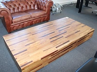 Design salontafel linteloo aulia design henk vos. afmeting 200 x 99 cm. hoogte 32 cm
