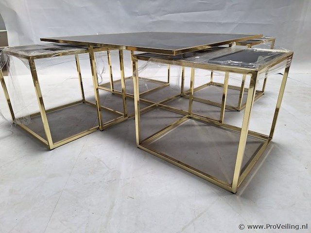 Design salontafel set - 5 stuks - afbeelding 2 van  5