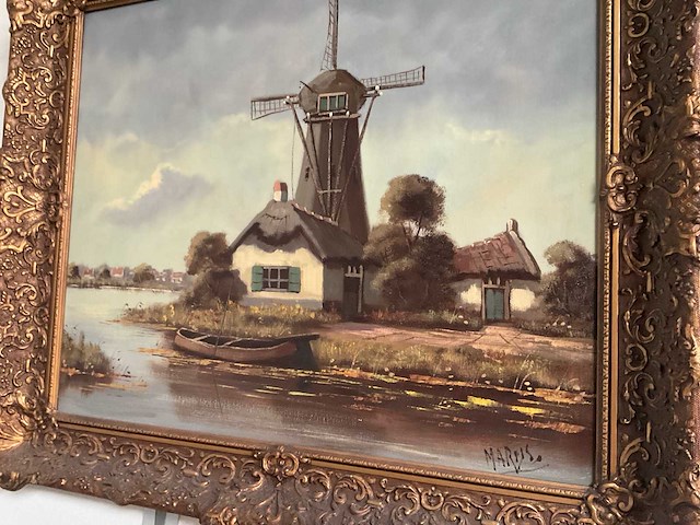 Design schilderij 76x66cm met lijst - afbeelding 3 van  6