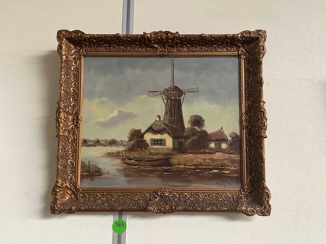 Design schilderij 76x66cm met lijst - afbeelding 1 van  1