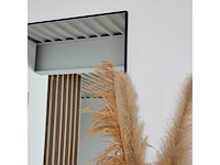 Design spiegel zwart 200x100 cm - afbeelding 5 van  5