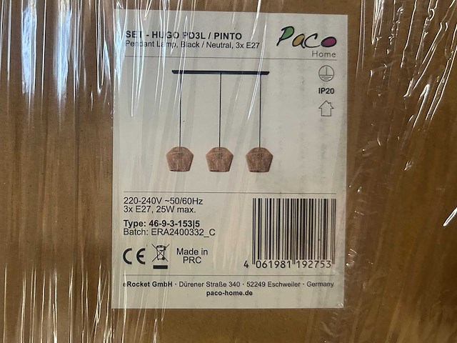 Design verlichting paco home – verkrijgbaar op bol.com en amazon (30x) - afbeelding 2 van  8