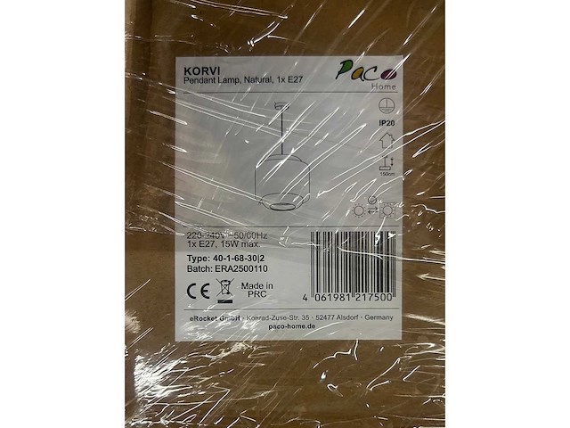 Design verlichting paco home – verkrijgbaar op bol.com en amazon (30x) - afbeelding 4 van  8