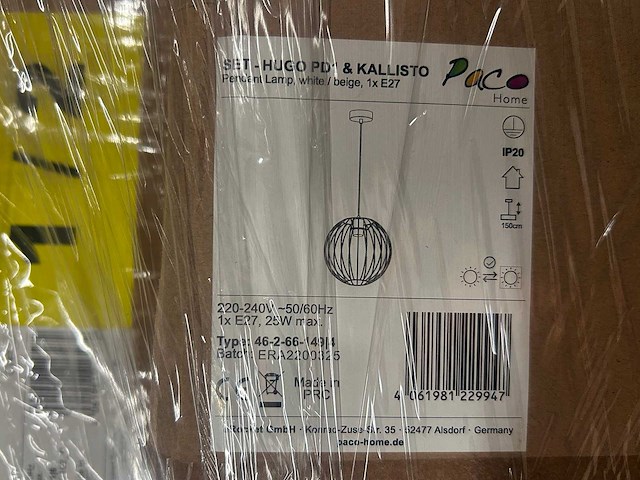 Design verlichting paco home – verkrijgbaar op bol.com en amazon (35x) - afbeelding 6 van  7