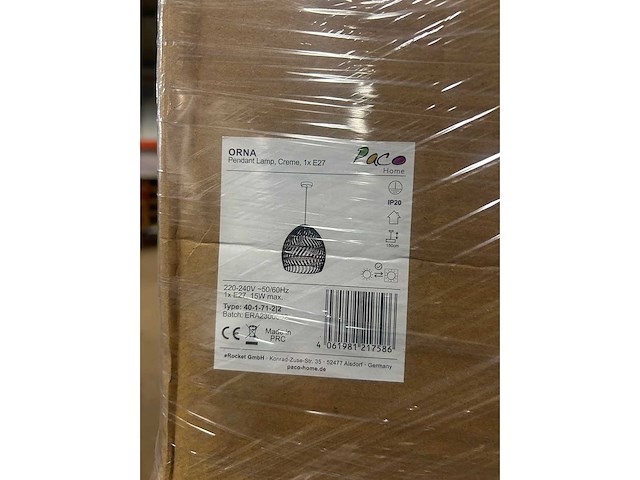 Design verlichting paco home – verkrijgbaar op bol.com en amazon (37x) - afbeelding 3 van  5