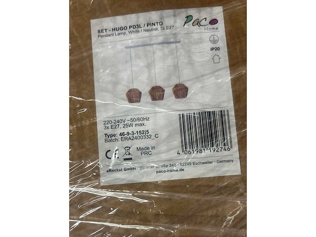 Design verlichting paco home – verkrijgbaar op bol.com en amazon (40x) - afbeelding 4 van  6