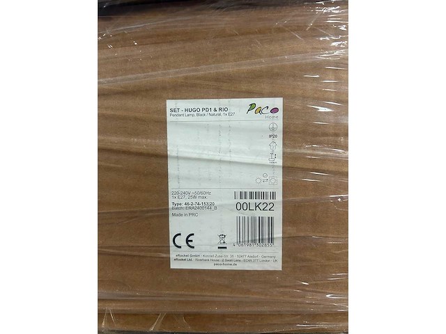 Design verlichting paco home – verkrijgbaar op bol.com en amazon (42x) - afbeelding 4 van  7