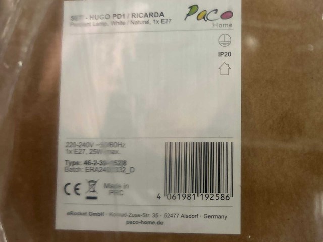 Design verlichting paco home – verkrijgbaar op bol.com en amazon (43x) - afbeelding 4 van  8