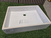 Design wastafel disegno, ceramica, wit - afbeelding 1 van  5