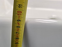 Design wastafel disegno, ceramica, wit - afbeelding 4 van  6