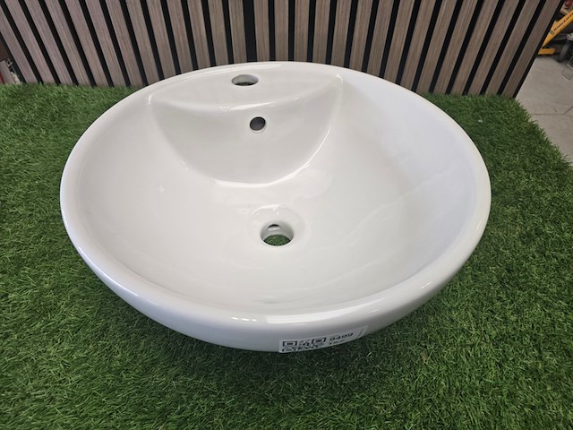 Design wastafel disegno, ceramica, wit - afbeelding 1 van  5