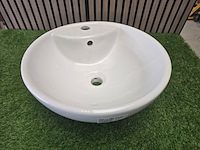 Design wastafel disegno, ceramica, wit - afbeelding 1 van  5