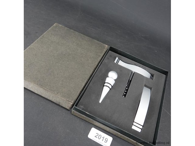 Design wijnset in cassette - afbeelding 1 van  5