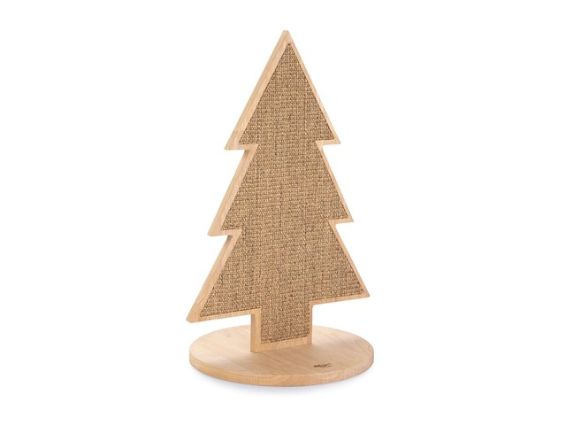 Designed by lotte krab kerstboom krabpaal hout 35x35x62 cm - afbeelding 1 van  5