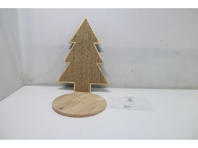 Designed by lotte krab kerstboom krabpaal hout 35x35x62 cm - afbeelding 5 van  5
