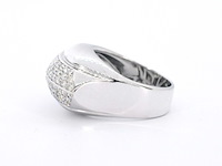 Designer ring van goud met diamanten - afbeelding 7 van  11
