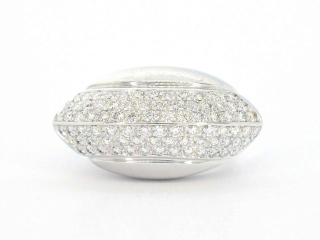 Designer ring van goud met diamanten - afbeelding 8 van  11