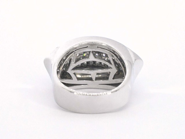 Designer ring van goud met diamanten - afbeelding 9 van  11