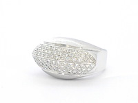 Designer ring van goud met diamanten - afbeelding 10 van  11