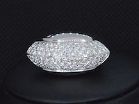Designer ring van goud met diamanten - afbeelding 5 van  5