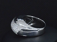Designer ring van goud met diamanten - afbeelding 2 van  9