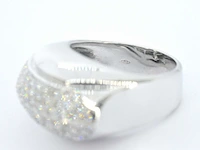 Designer ring van goud met diamanten - afbeelding 9 van  9