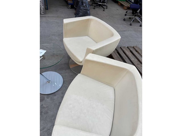 Designerset (2x stoel en tafel) - afbeelding 1 van  2