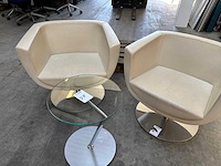 Designerset (2x stoel en tafel) - afbeelding 1 van  6