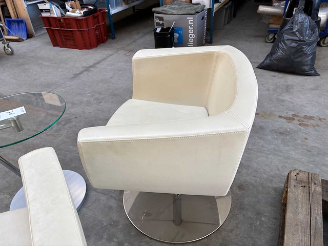 Designerset (2x stoel en tafel) - afbeelding 3 van  6