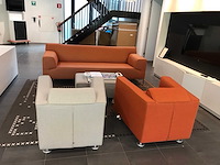 Designon stock bank met 2 fauteuils en salontafel - afbeelding 5 van  10