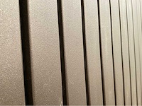 Designradiator 58x181cm met rvs thermostaat - afbeelding 2 van  4