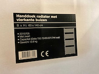 Designradiator 60x140 cm - afbeelding 2 van  2