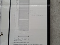 Designradiator best design, zero, glans wit - afbeelding 4 van  4