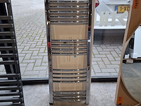 Designradiator eastbrook, wentover, glans chroom - afbeelding 2 van  4