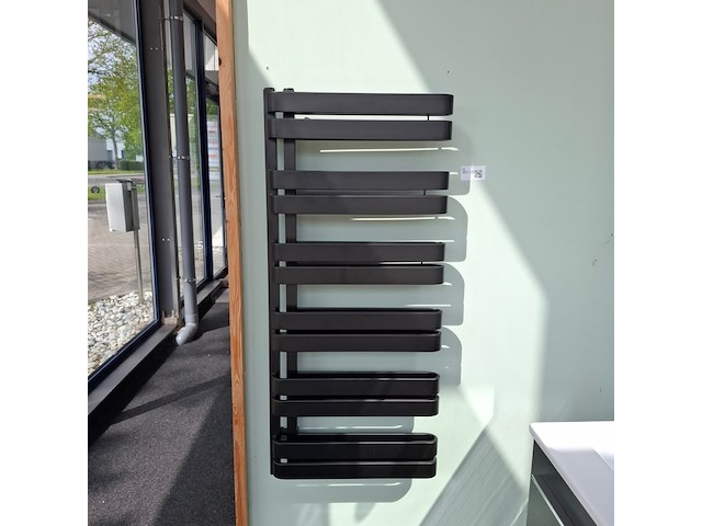 Designradiator excellent, mat zwart - afbeelding 2 van  5