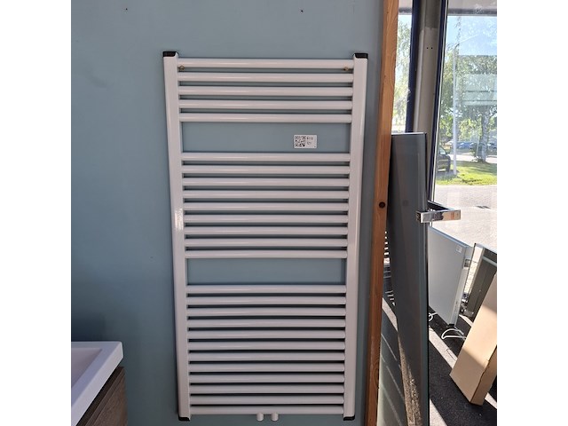 Designradiator hr badmeubelen, base, glans wit - afbeelding 1 van  3