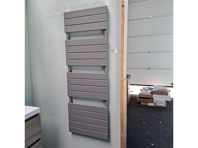 Designradiator hr badmeubelen, flat, graphite mat grijs - afbeelding 2 van  4