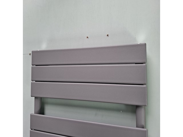 Designradiator hr badmeubelen, flat, graphite mat grijs - afbeelding 3 van  4