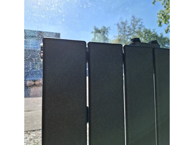 Designradiator hr badmeubelen, grafiet metallic - afbeelding 3 van  4