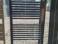 Designradiator hr badmeubelen, recta, glans antraciet - afbeelding 2 van  4