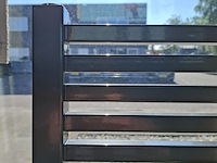 Designradiator hr badmeubelen, recta, glans antraciet - afbeelding 3 van  4