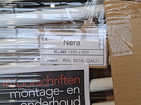 Designradiator instamat, nera, glans wit - ral 9016 - afbeelding 2 van  3