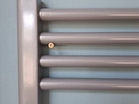 Designradiator plieger, palermo -el, zilver metallic - afbeelding 2 van  5