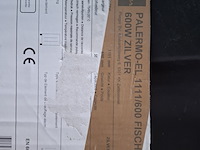 Designradiator plieger, palermo -el, zilver metallic - afbeelding 5 van  5