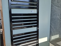Designradiator plieger, vela, zwart - afbeelding 2 van  4