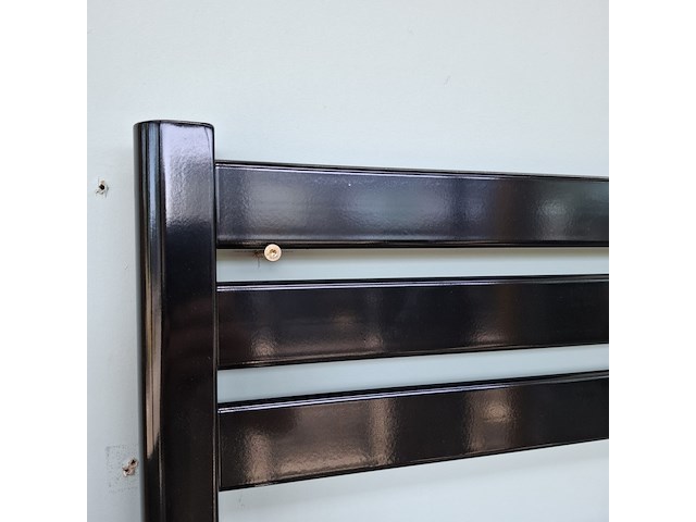 Designradiator plieger, vela, zwart - afbeelding 3 van  4
