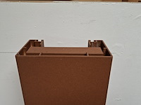Designradiator, roest bruin - afbeelding 3 van  4