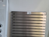 Designradiator rvs geborsteld - afbeelding 2 van  4