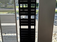Designradiator, sani4all, deko light, mat zwart - afbeelding 1 van  3